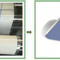 非瀝青基反應型預鋪式高分子自粘膠膜防水卷材