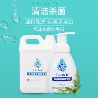 泡沫抗菌洗手液