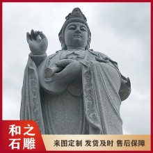 石雕三十三觀音佛像 青石關(guān)公韋陀菩