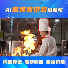 博瓦科技 食堂明廚亮灶智能監(jiān)控?cái)z像機(jī) 廚師帽監(jiān)控分析攝像頭