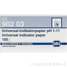 Universal indicator paper pH 1-11 通用指示紙 MN 90203