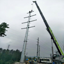 河北電力鋼管桿 電力鋼管塔 電力鋼樁 電力鋼管桿