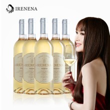 IRENENA紅酒溫碧霞自創(chuàng)品牌國產(chǎn)白葡萄酒賀蘭山干白750ml