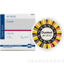 Duotest pH 1.0-4.3 兩個(gè)指標(biāo)區(qū)pH測(cè)